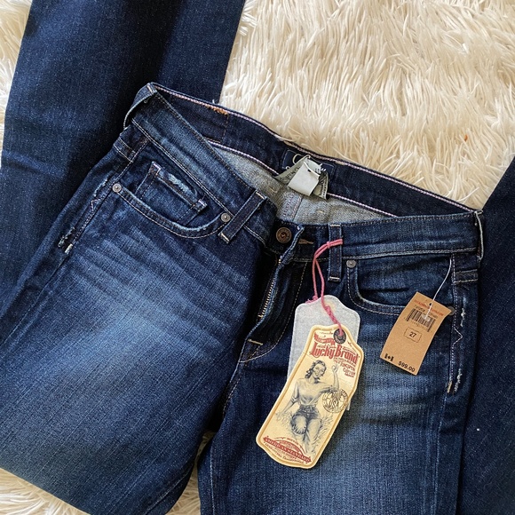 Lucky Brand Sweet N' Low Rise Size 4/27 Jeans - Picture 1 of 10